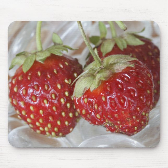 Strawberries Mouse Pad (Front)