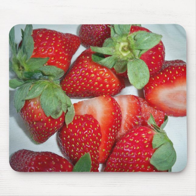 strawberries mouse pad (Front)