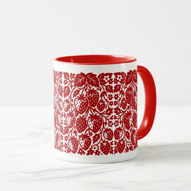 Strawberries Mug (Front Right)