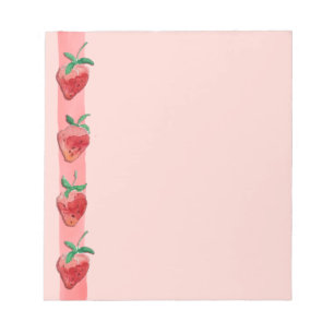 Strawberries Notepad