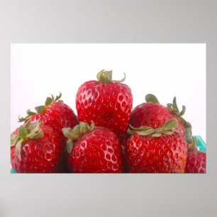 Strawberries Photo Poster