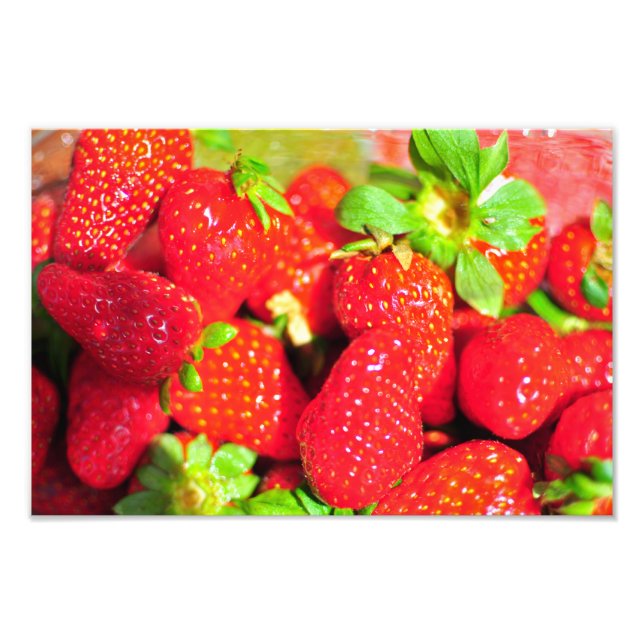 Strawberries Photo Print (Front)