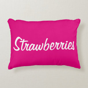 Strawberries Pillow
