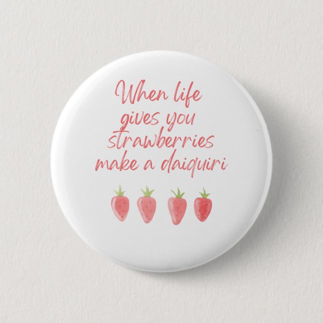 Strawberries Pin (Front)