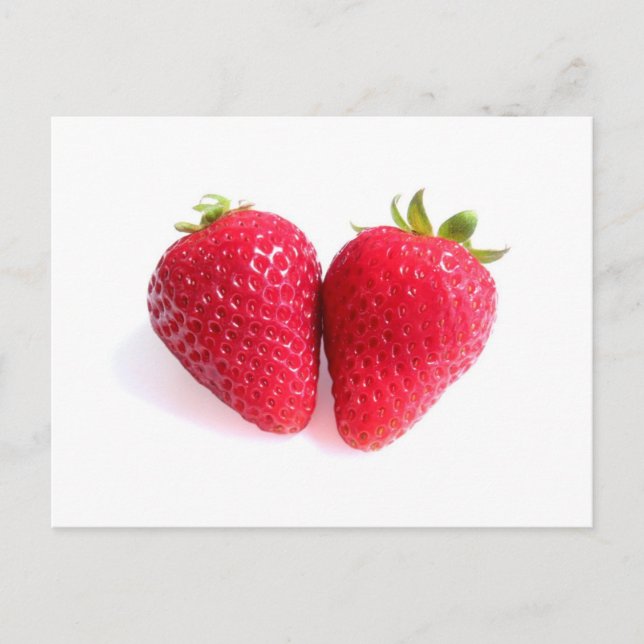 Strawberries Postcard (Front)