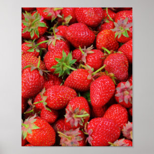 Strawberries Poster