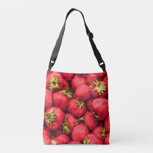 Strawberries Red Delicious Strawberry Crossbody Bag