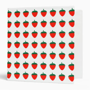 Strawberries Red Fruit Berry Farm Summer Produce Binder