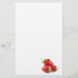 Strawberries Stationery