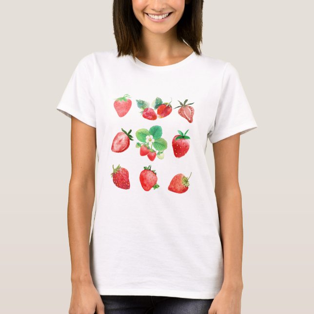 Strawberries T-Shirt (Front)