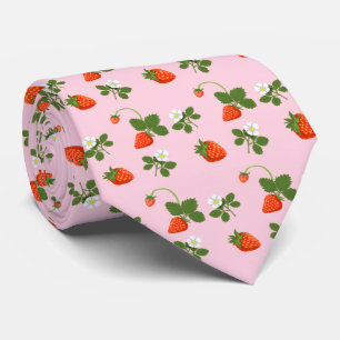 Strawberries Tie