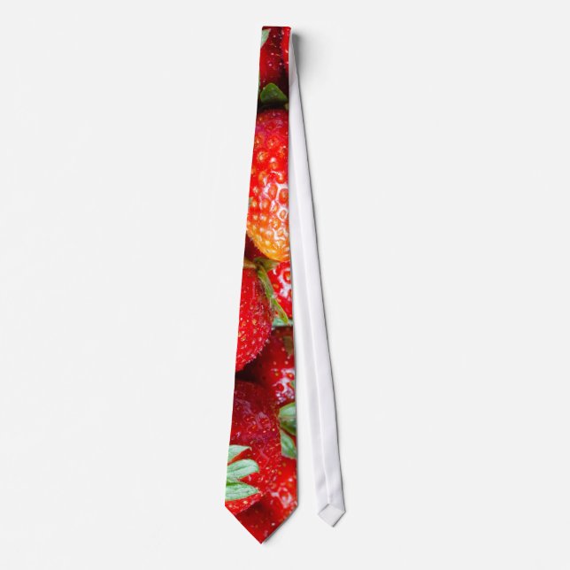 Strawberries Tie (Front)