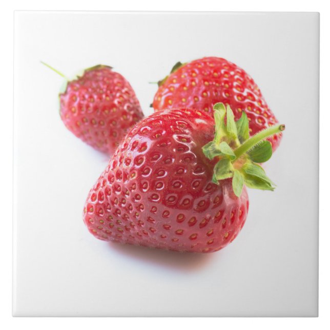 Strawberries Tile (Front)