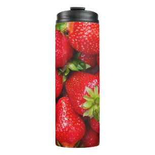 Strawberries tumbler