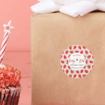 Strawberry 1st Birthday Party Berry First
