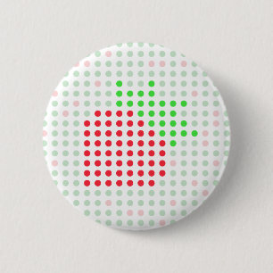 Strawberry 2 Inch Round Button