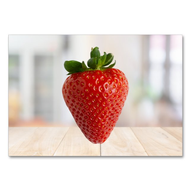 Strawberry ABA Labelling Flashcard | Picture Cards (Front)