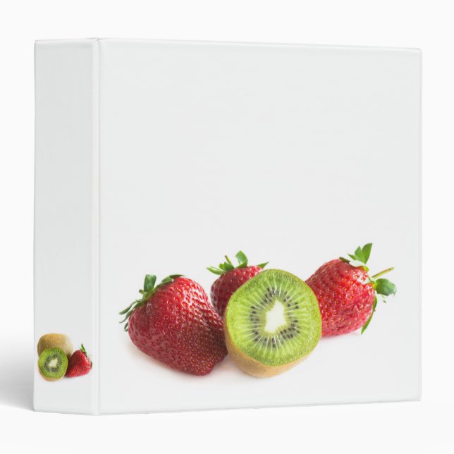 Strawberry and kiwi binder (Front/Spine)
