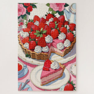 Strawberry anime jigsaw puzzle