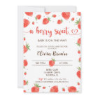 Strawberry Baby Shower Invitation | Berry Sweet
