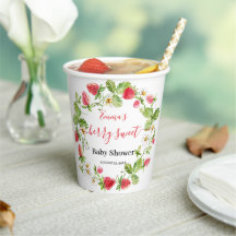 Strawberry Baby Shower Summer Berry Sweet