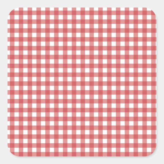 Strawberry Berry First Birthday Square Sticker (Front)