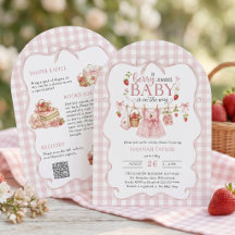 Strawberry Berry Sweet Baby Shower