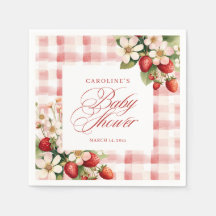 Strawberry Berry Sweet Baby Shower 