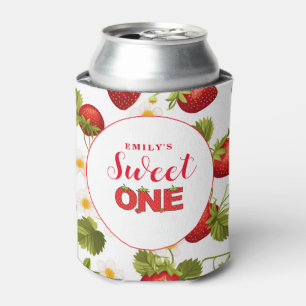 Strawberry Berry Sweet Birthday  Berry First  Can Cooler