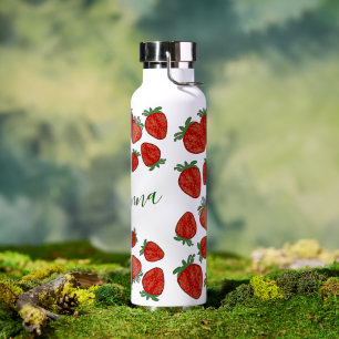 Strawberry Berry Sweet Fruit Fresh  Water Bottle