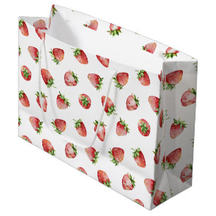 Strawberry Birthday Large Gift Bag
