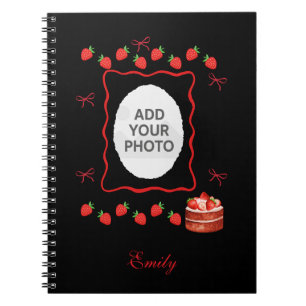 Strawberry Birthday Notebook Gift