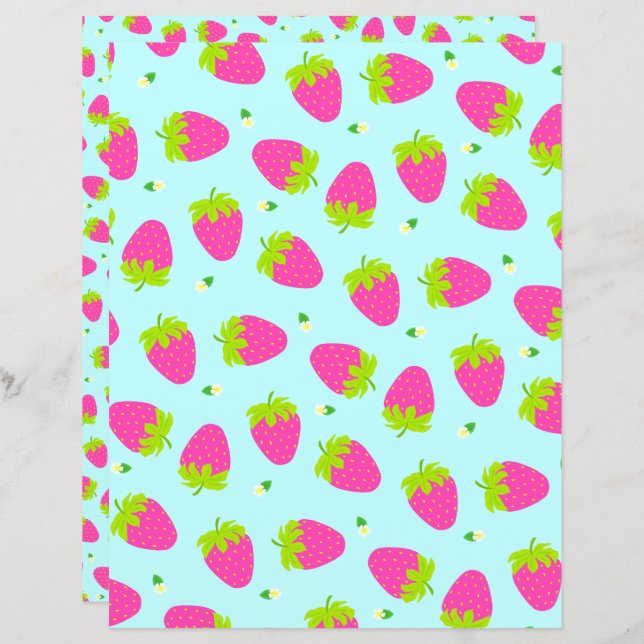 Strawberry Blue (Front/Back)