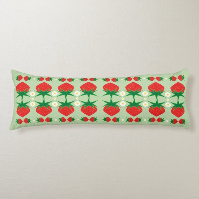 Strawberry Body Pillow (Front)