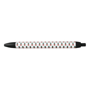 Strawberry Bon Bons Candies Black Ink Pen