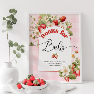 Strawberry books for baby. Berry Books for baby Poster