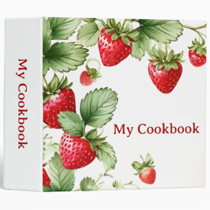 Strawberry Border Recipe Binder