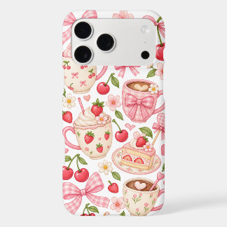 Strawberry Bow Tea Party