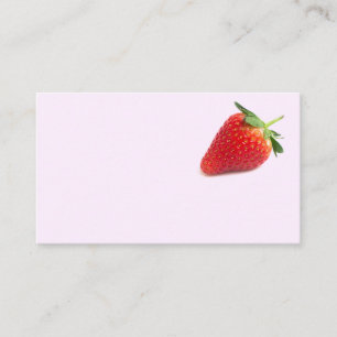 Strawberry Business Card