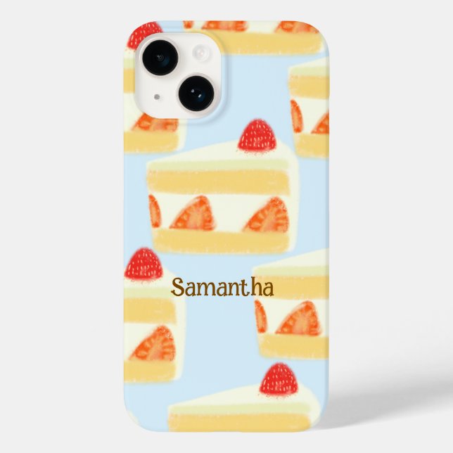 Strawberry Cake  Case-Mate iPhone Case (Back)