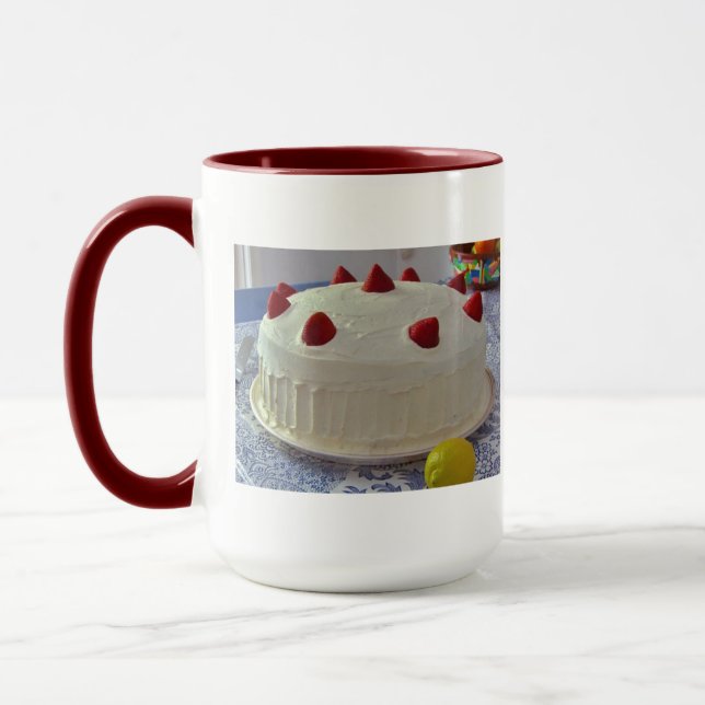 Strawberry Cake Mug (Left)