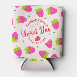 Strawberry can cooler