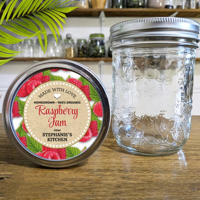 Strawberry Canning Jar Label (Creator Uploaded)