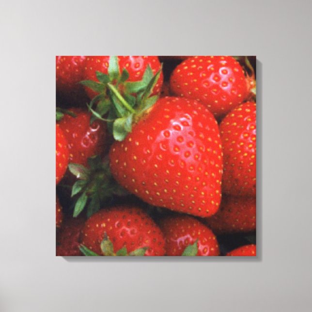 STRAWBERRY CANVAS PRINT (Front)