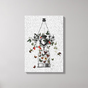 Strawberry Chandelier Canvas Print