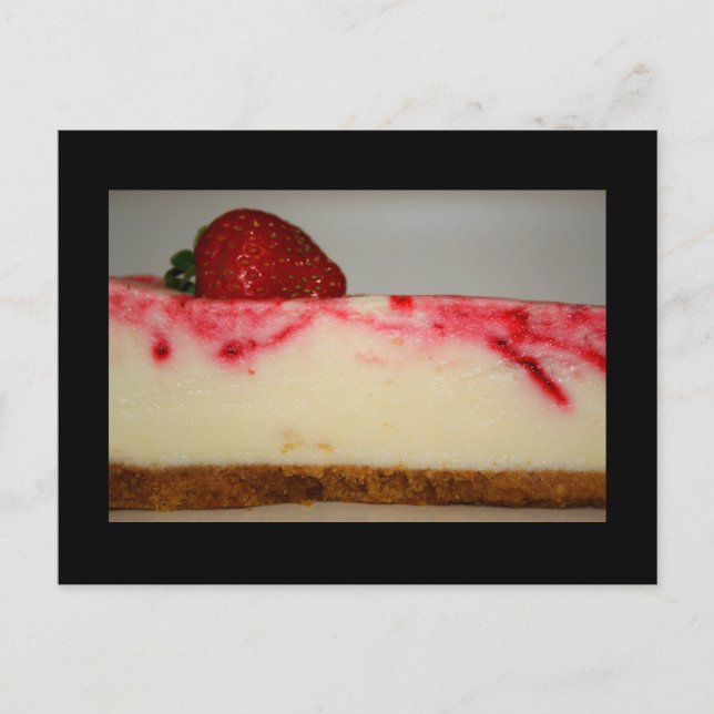Strawberry Cheesecake Postcard (Front)