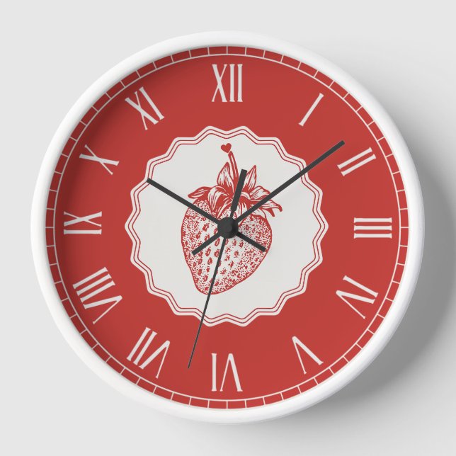 Strawberry Clock (Front)