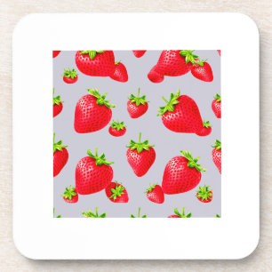strawberry coaster