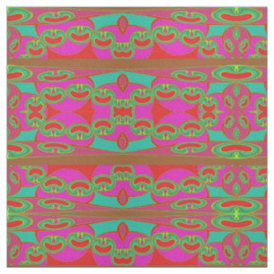 STRAWBERRY cotton barkcloth   m3galleryStudio Fabric