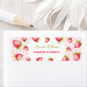 Strawberry Cute Summer Pink Green